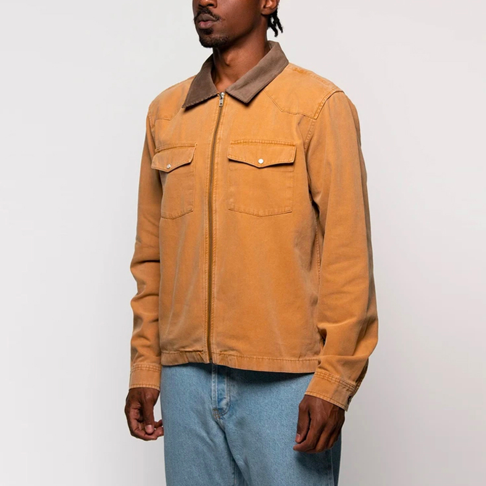 Куртки Stussy SS22 Washed Canvas Work Shirt, 1110129