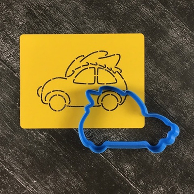 Машина с елкой №1