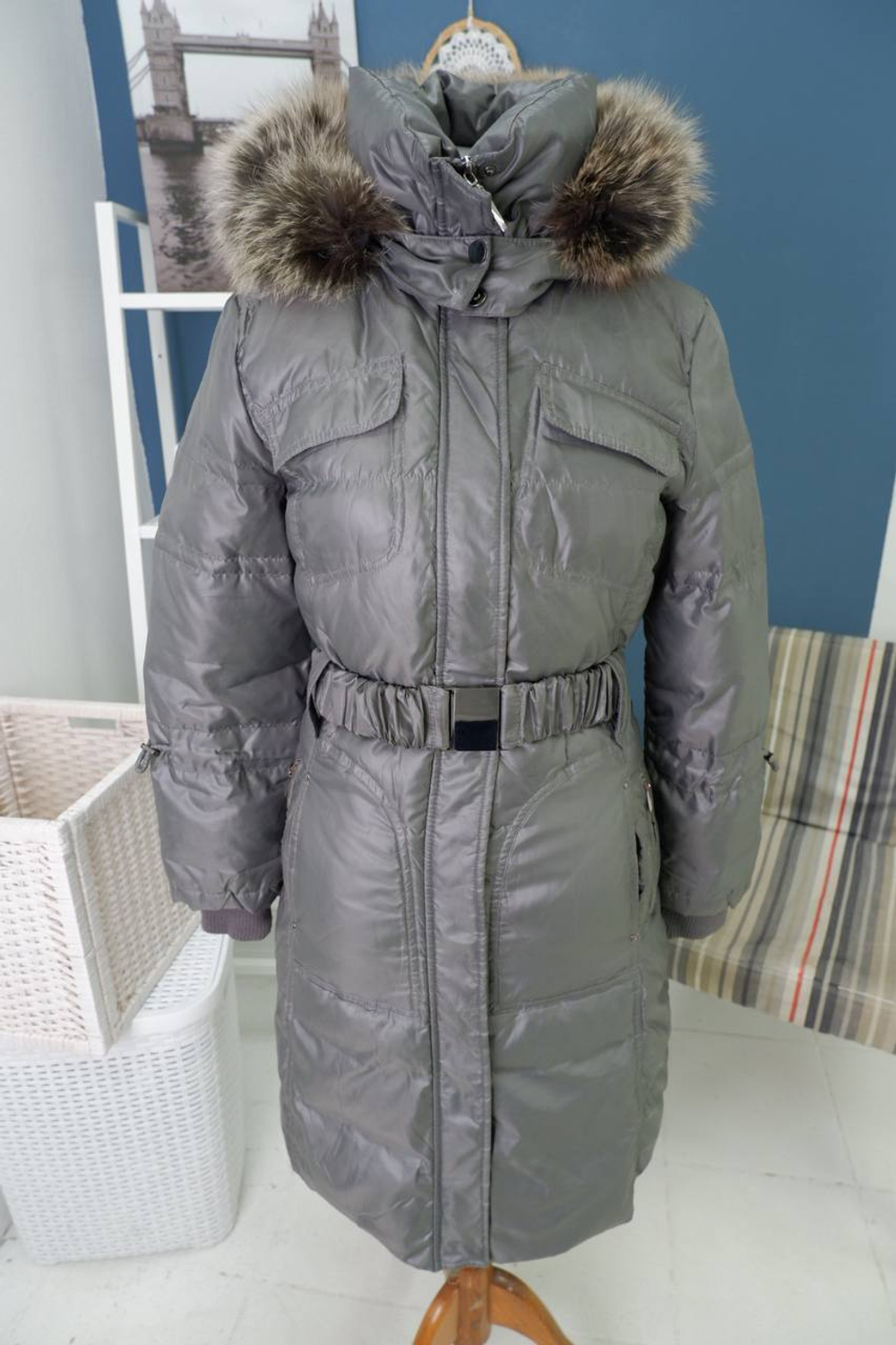 Куртка Desam с поясом 44 размер