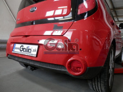 Фаркоп оцинкованный Galia K041C для Kia Soul 2014-(паспорт и сертификат в комплекте)(без электрики)