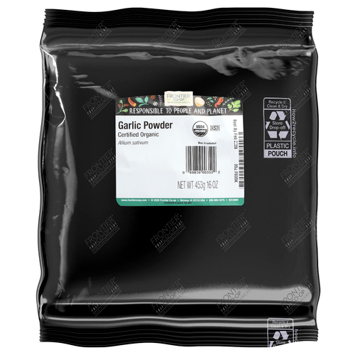 Frontier Co-op, органический чесночный порошок, 453 г (16 унций)