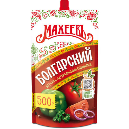 Кетчуп Махеевъ Болгарский 500 гр