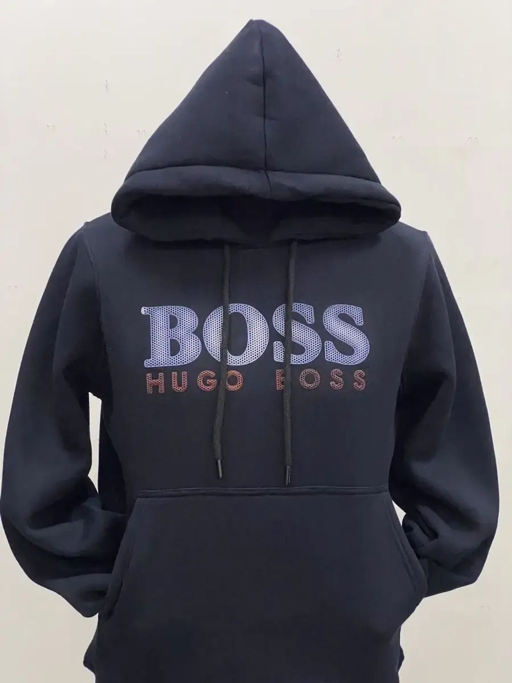 Худи оверсайз с капюшоном и начесом