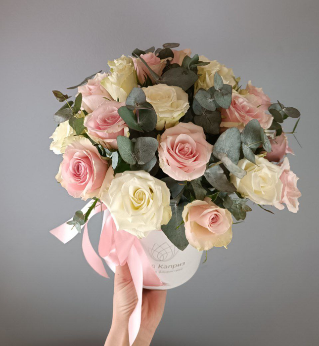 Композиция "Розовые облака"