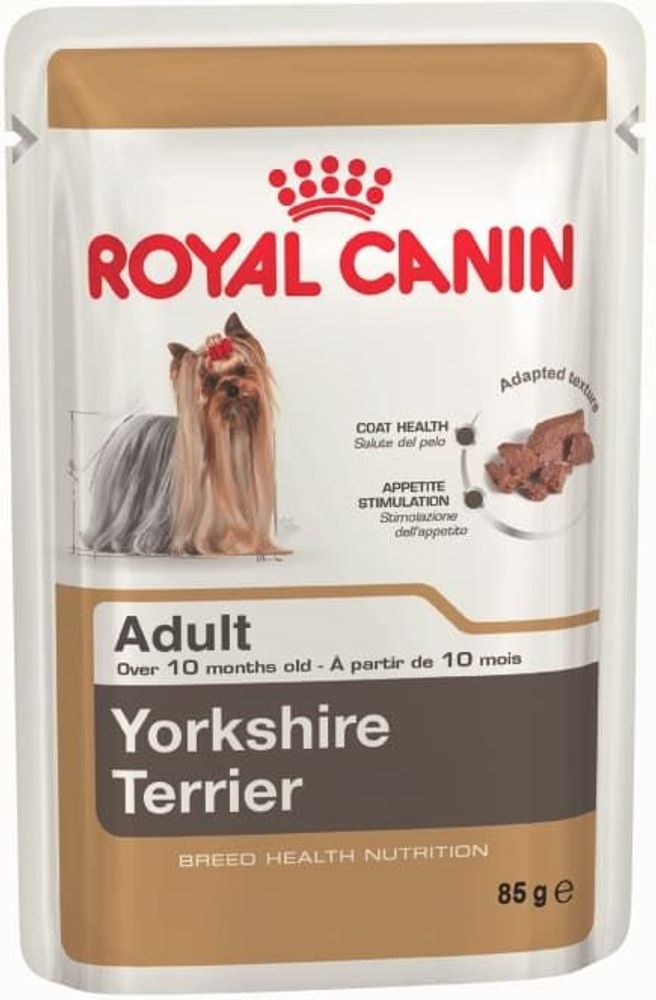 Royal canin 85г пауч Йоркширский терьер паштет Royal canin 85г пауч Йоркширский терьер паштет