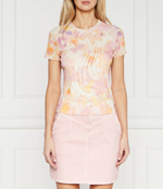 Футболка Desigual - оранжевый(24SWTKAQ)