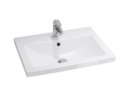 COMO Раковина 60 1отв встраиваемая белая