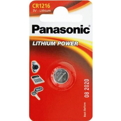 Батарейка Panasonic Lithium Power CR-1216 литиевая 1 шт