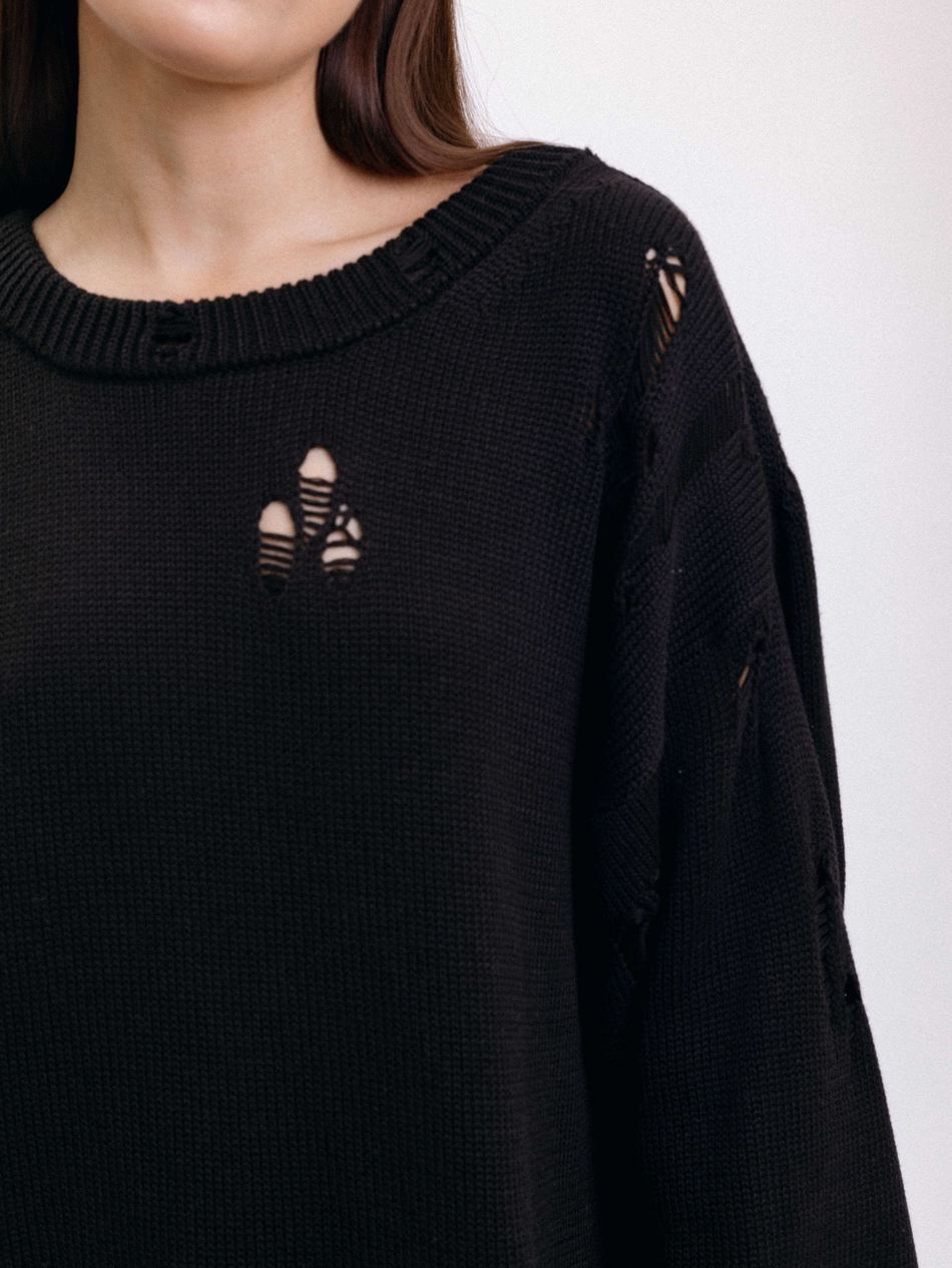 Джемпер РВАНЫЙ