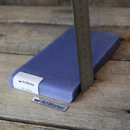 Смальта голубого цвета, 800 гр, в кирпичиках V1-2902