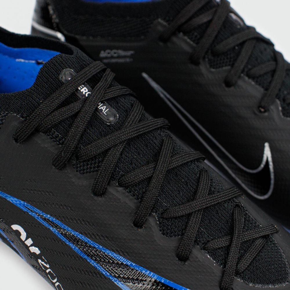 бутсы Nike Air Zoom Mercurial Vapor XV Elite FG Black Blue