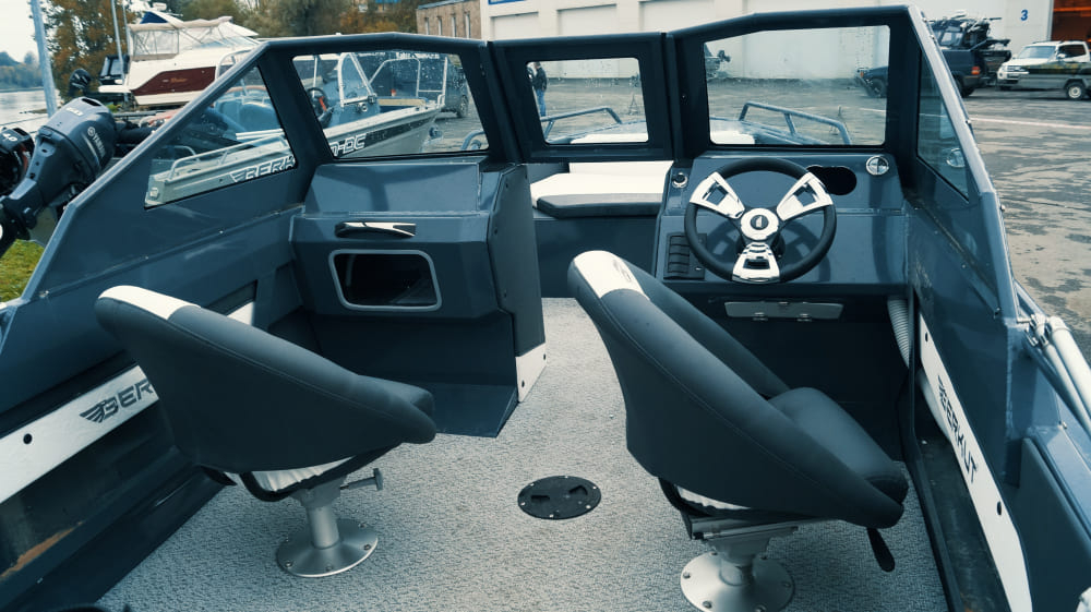 Катер-лодка алюминиевая БЕРКУТ L-Arctica