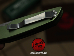 Нож Pro-Tech TR-4.3 - зеленая рукоять RK/Н111