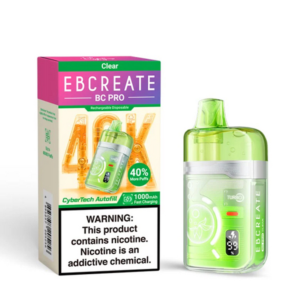ELF BAR BC PRO 40000 - Clear (5% nic)
