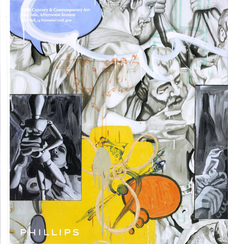 Каталог аукциона Phillips, Нью-Йорк, Искусство ХХ века и современное искусство: дневной аукцион о 14 ноября 2018 года