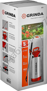 GRINDA TS-5, 5 л, с широкой горловиной и устойчивым днищем, переносной опрыскиватель (8-425115)