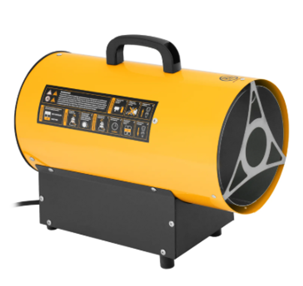 Газовая тепловая пушка GHG-15i, 15 кВт, цифровой термостат, пропан-бутан Denzel