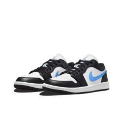 Женские кроссовки Air Jordan 1 Low 'Black University Blue' DC0774-041