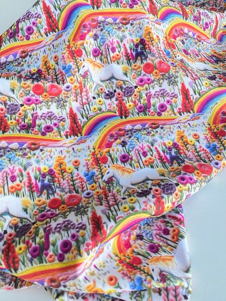 ИМИТАЦИЯ ЦВЕТОЧНОЙ ВЫШИВКИ #4, 100% хлопок Handmade Fabrics 5