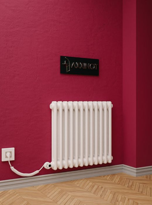 Axxinot Sentir Electric 2057 - электрический двухтрубный трубчатый радиатор высотой 570 мм