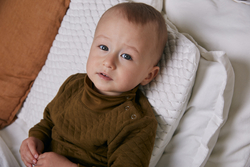 Фуфайка с воротом на кнопках Хаки RinaAmari