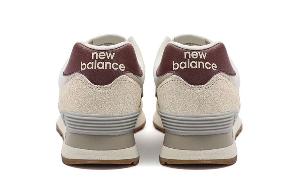 New Balance 574 Moonbeam Burgundy Women's