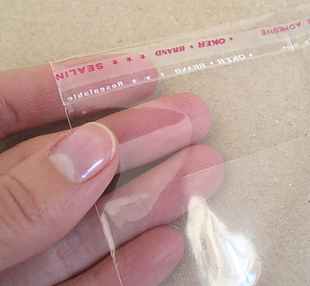 Пакеты упаковочные БОПП с клеевым клапаном, 23х35+5 см, сверхпрочный, 30 мкм, 200 шт.