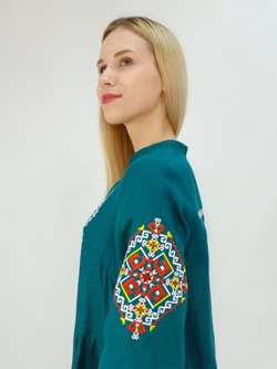 Блуза с чувашской вышивкой