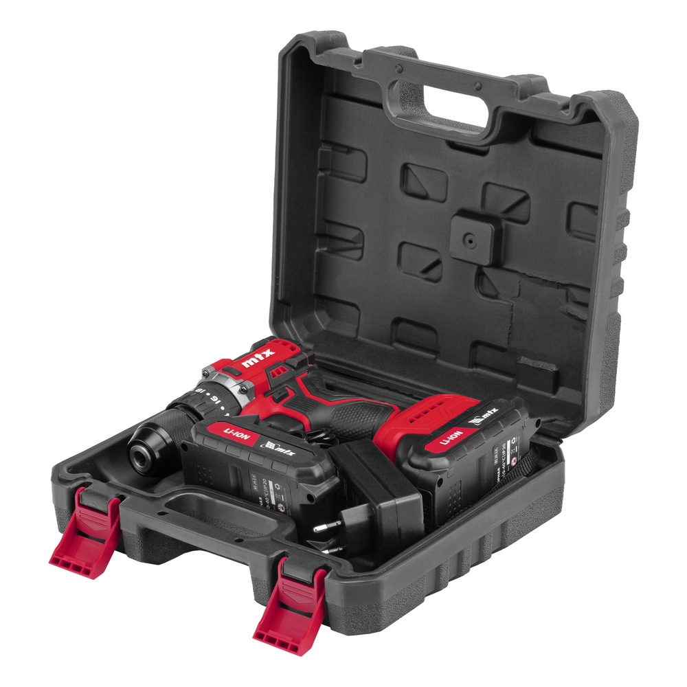 Дрель-шуруповерт аккумуляторная ударная бесщет. CIDS-BL-20, Li-Ion, 20 В// MTX