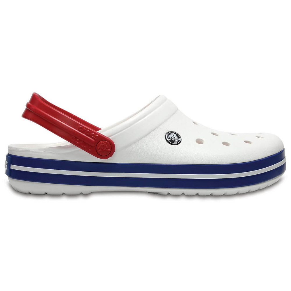 Сабо Crocs Crocband White Blue Jean