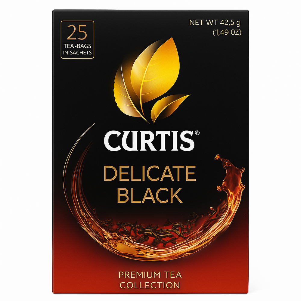 Чай черный Curtis Delicate Black 25 пакетиков