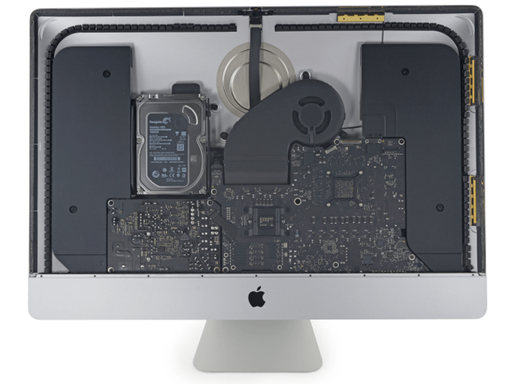 Замена HDD на SSD на iMac 27″ (Retina 5K)