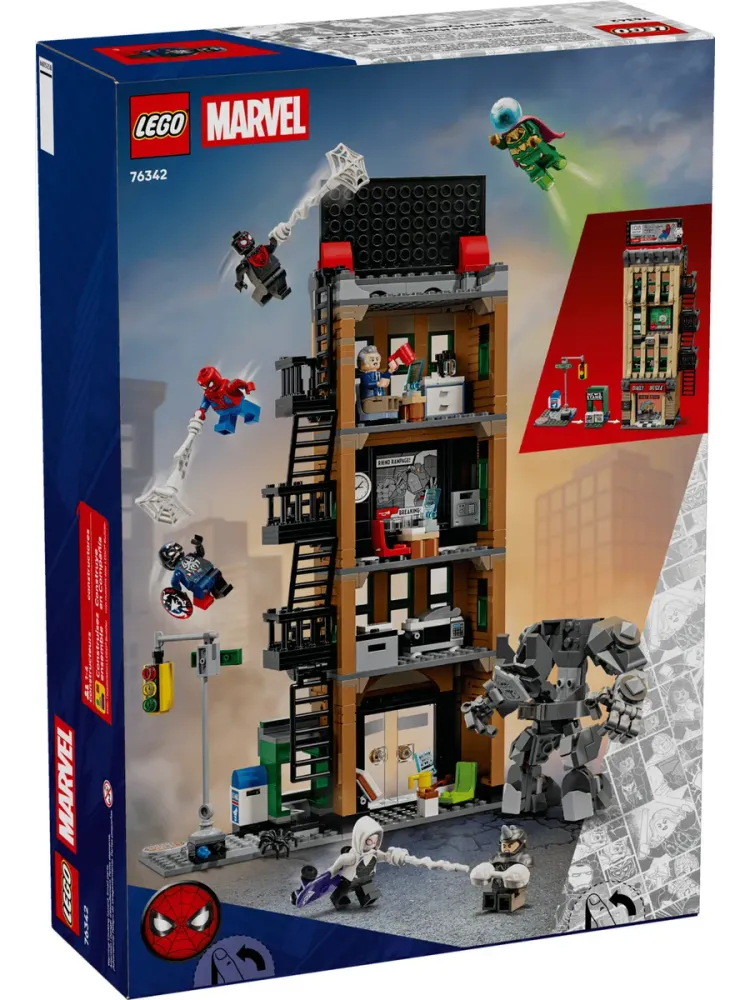 Конструктор Marvel 76342 Человек-паук против Мистерио