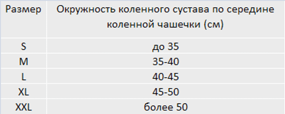 Согревающий бандаж коленный Orlett RKN-103 с пателлярным кольцом