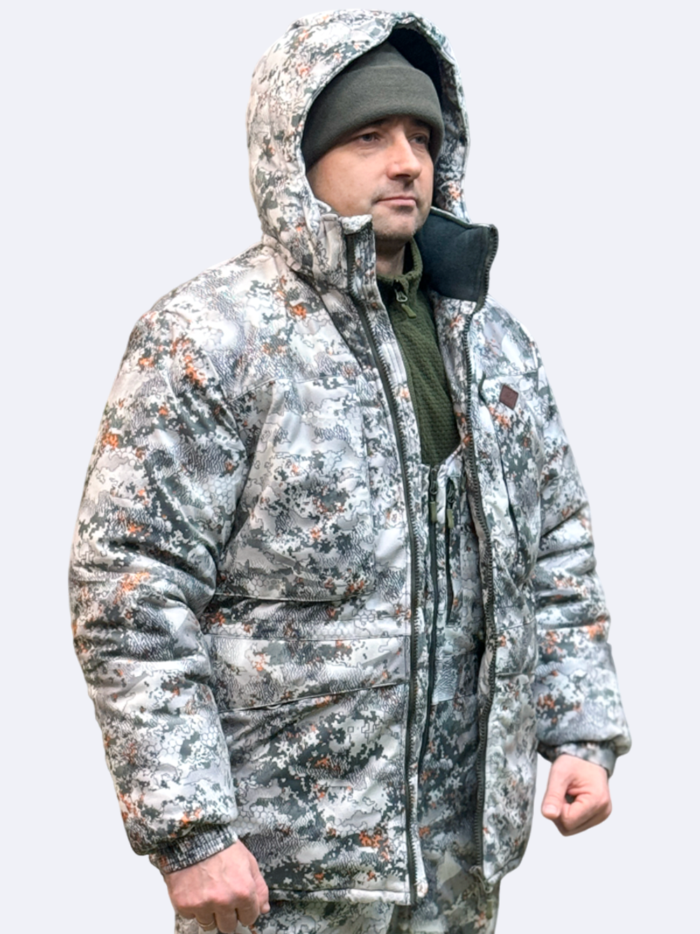 Зимний костюм Taygerr Егерь –45 °C, белый камуфляж, Алова