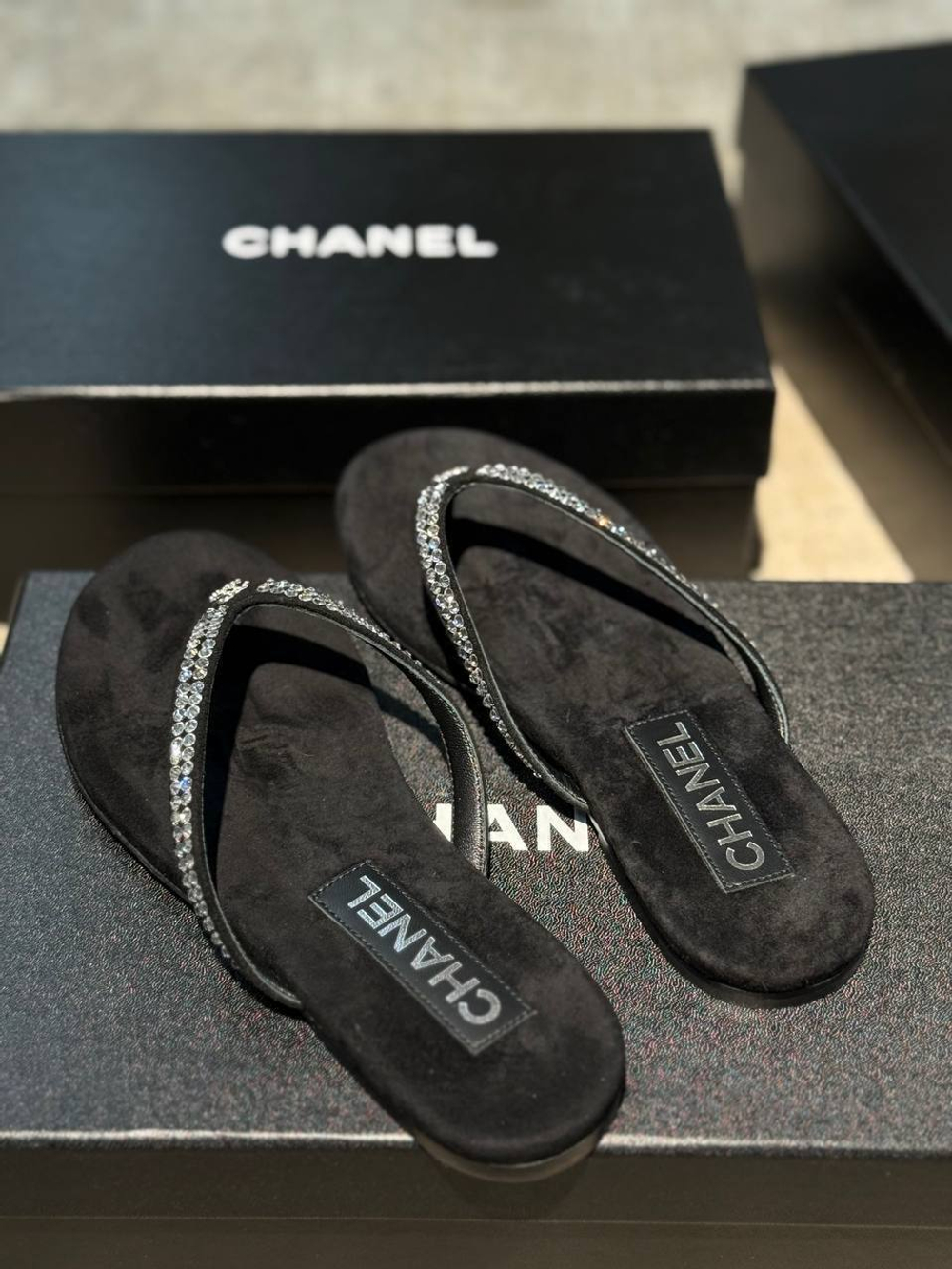 Шлепанцы CHANEL