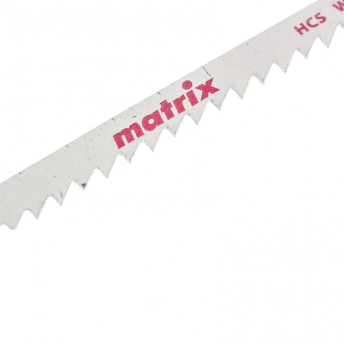 Полотна для электро лобзика по дереву, 3 шт, T111D, 75 x 4 мм, HCS Matrix, 78226