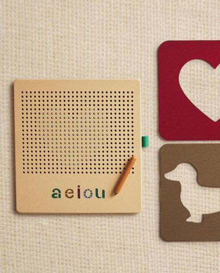 ZARA HOME ДЕТСКАЯ МАГНИТНАЯ ДОСКА, КРЕМОВЫЙ