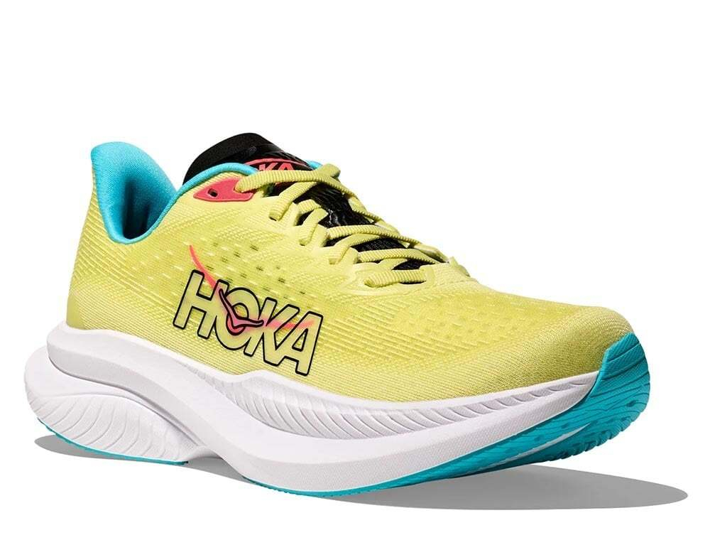 Кроссовки для бега мужские Hoka Mach 6 M Желтые