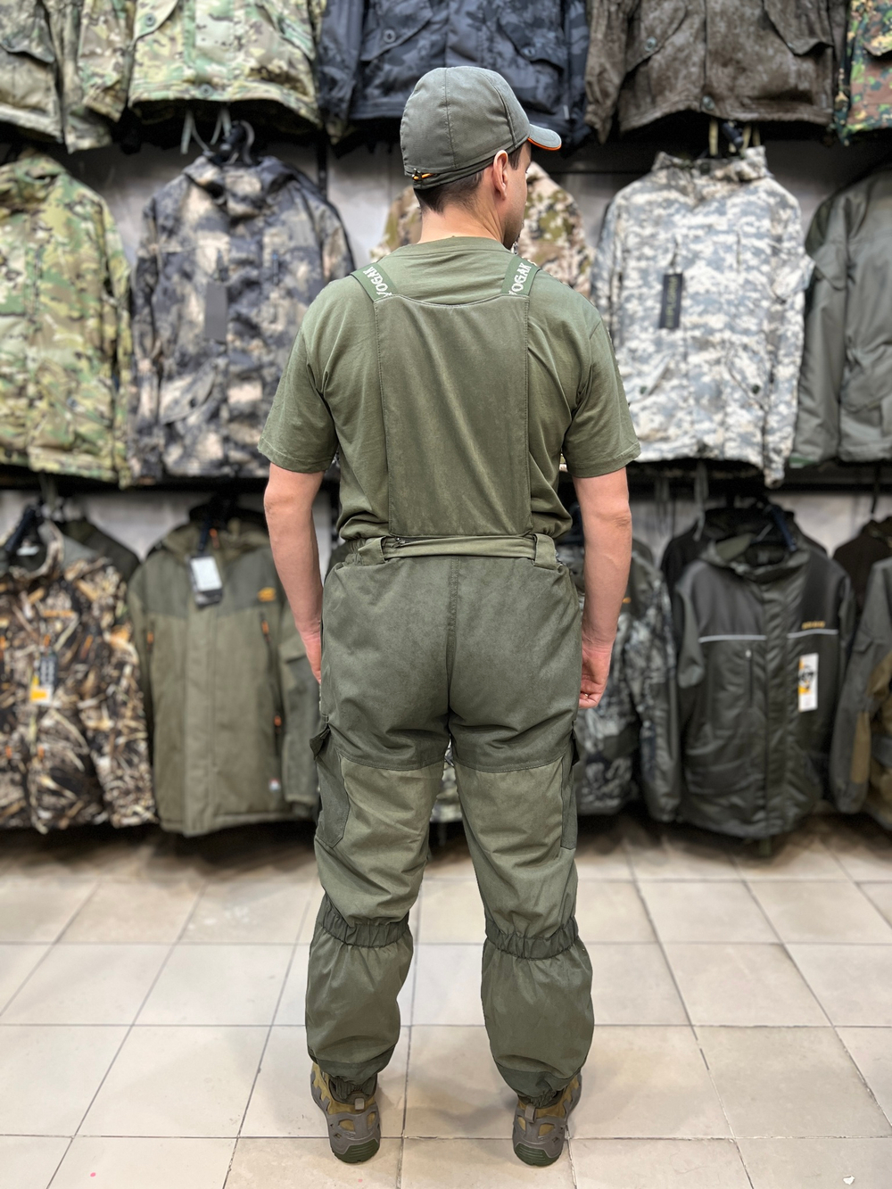 Демисезонный костюм Фаворит Исландия Вожак -10, утеплённый, олива