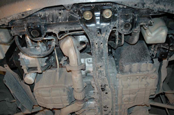 Защита картера и КПП Sheriff для Mitsubishi Endeavor 2003-2011 арт.14.1262