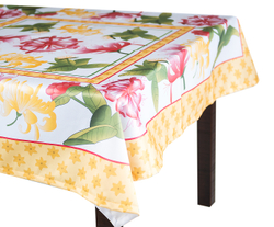 Скатерть 140x140 Blonder Home Spring желтая