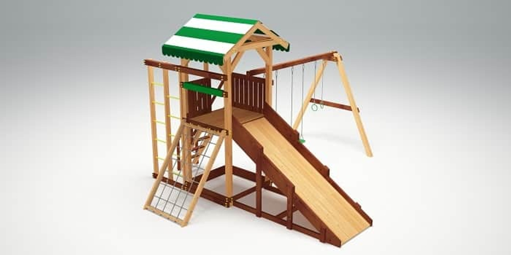 Деревянная детская площадка Савушка "4 сезона" - 4