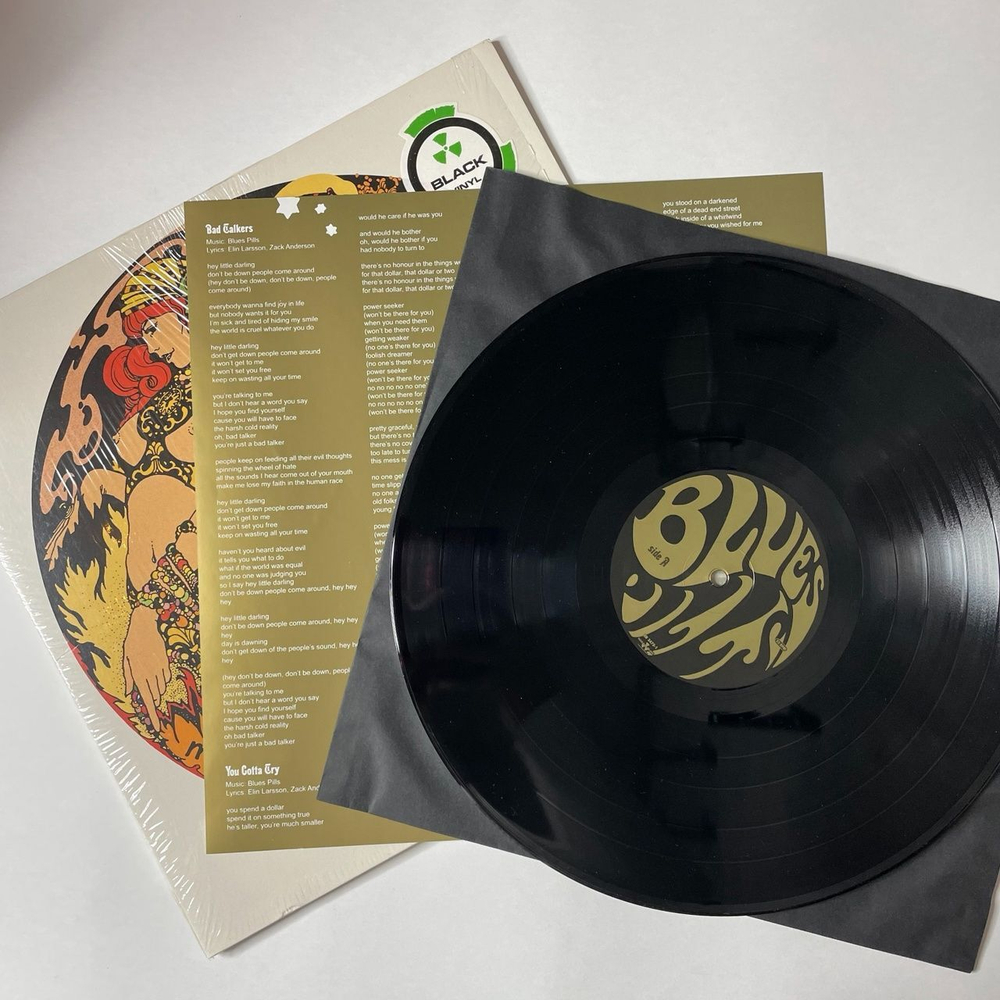 Винтажная виниловая пластинка LP Blues Pills Lady In Gold (EU 2016)
