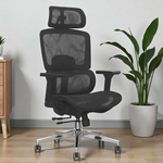 Кресло SitUp GARFILD LUX Chrome (сетка Black/сетка Black)