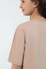 Фуфайка (футболка) для девочки Гретта-4 Виотекс БЕЖЕВЫЙ