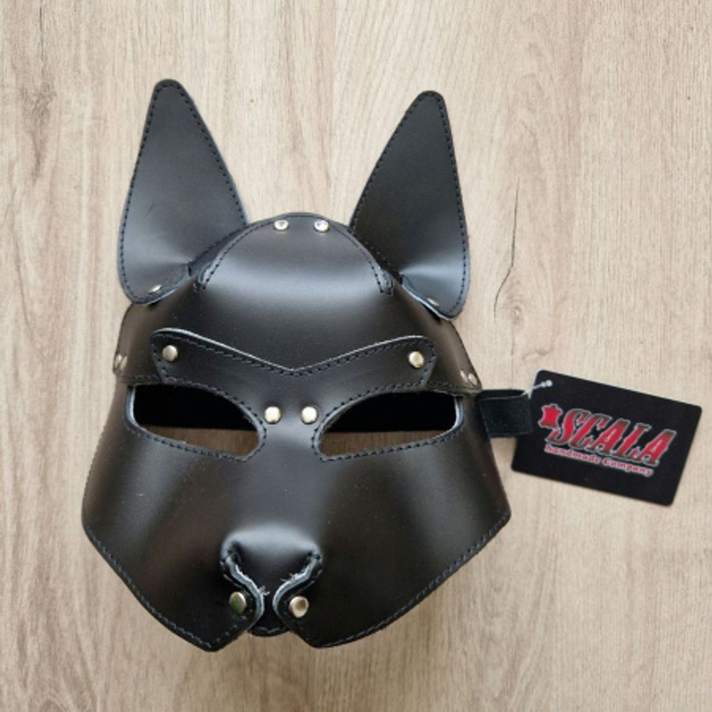 Маска лиса с подкладкой