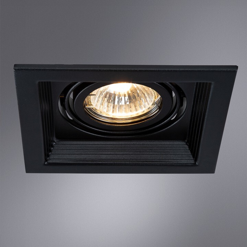 Встраиваемый светильник Arte Lamp A6661PL-1BK