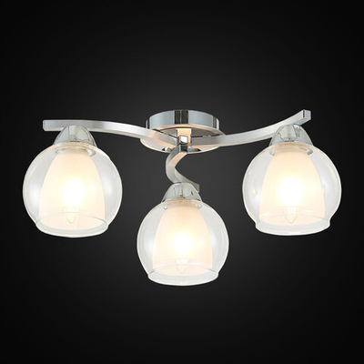 Citilux Кристи CL152137 Люстра потолочная Алюминий Хром