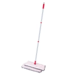 Швабра «Liao»двухсторонняя с двумя насадками из микрофибры Z130033 красная
